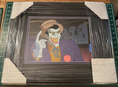 The Joker Batman The Animated Series BTAS Animation Cel Warners