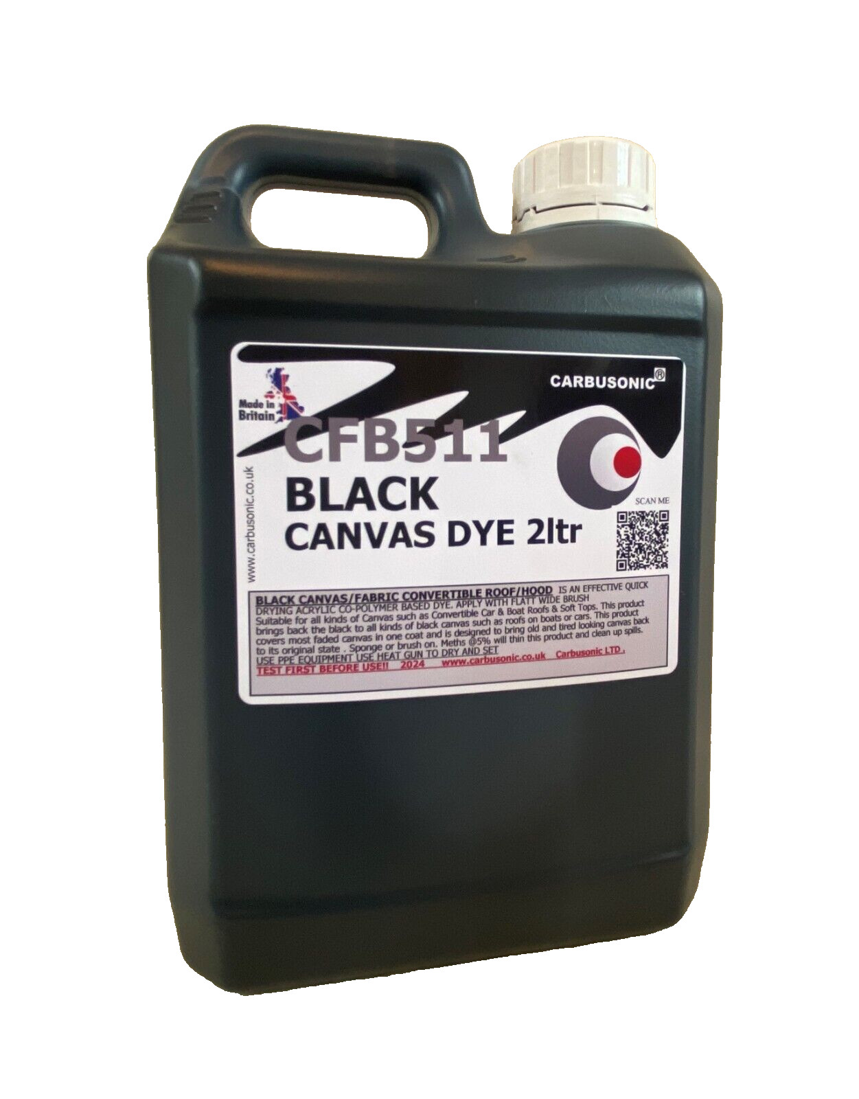 Capó de techo convertible negro lona tinte reviver, restaura el color de las telas. 2 LT