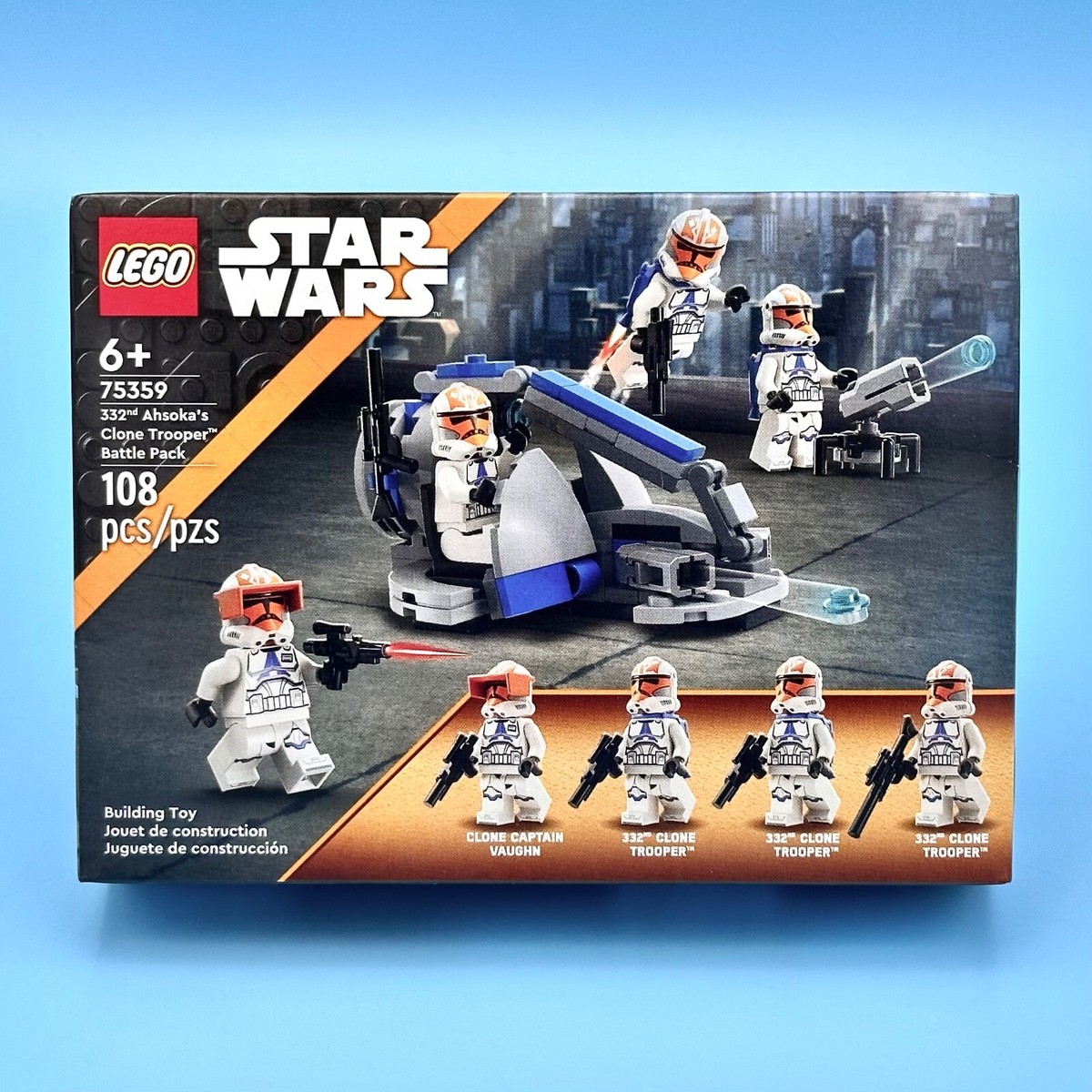 LEGO Star Wars 332nd Ahsoka's Clone Trooper Battle Pack 75359