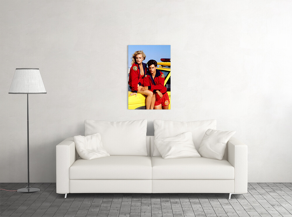 Erika Eleniak Baywatch Shauni McClain Decor Wall Art Print