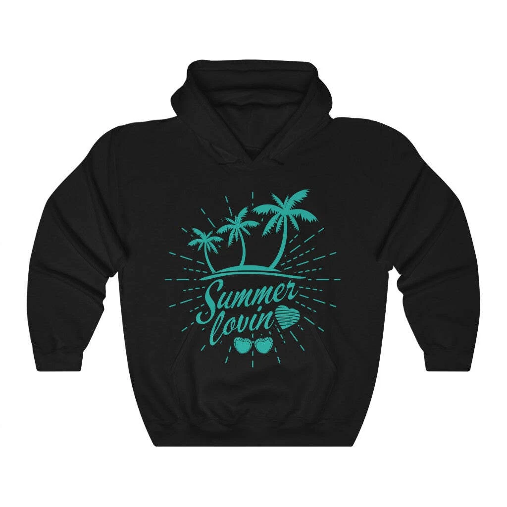Loving Summer Party Holiday Travel Hoodie Paradise Hooded Sweatshirt