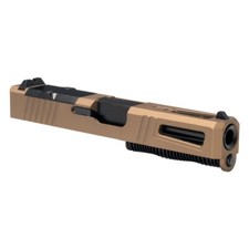 Complete RMR Cut PVD Burnt Bronze Assembled Pistol Slide for Glock 19 Gen 1-3