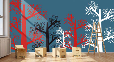 3D Creative Trunk K5666 Wallpaper Mural Self-adhesive Removable Sticker Panda