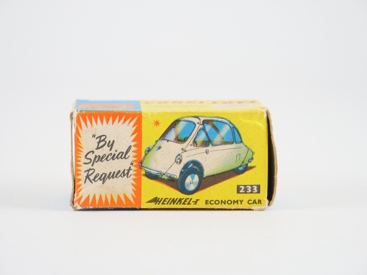 Corgi N°233 Heinkel - Miniature Voiture 1/43 En Métal, Collection Neuve En Boîte