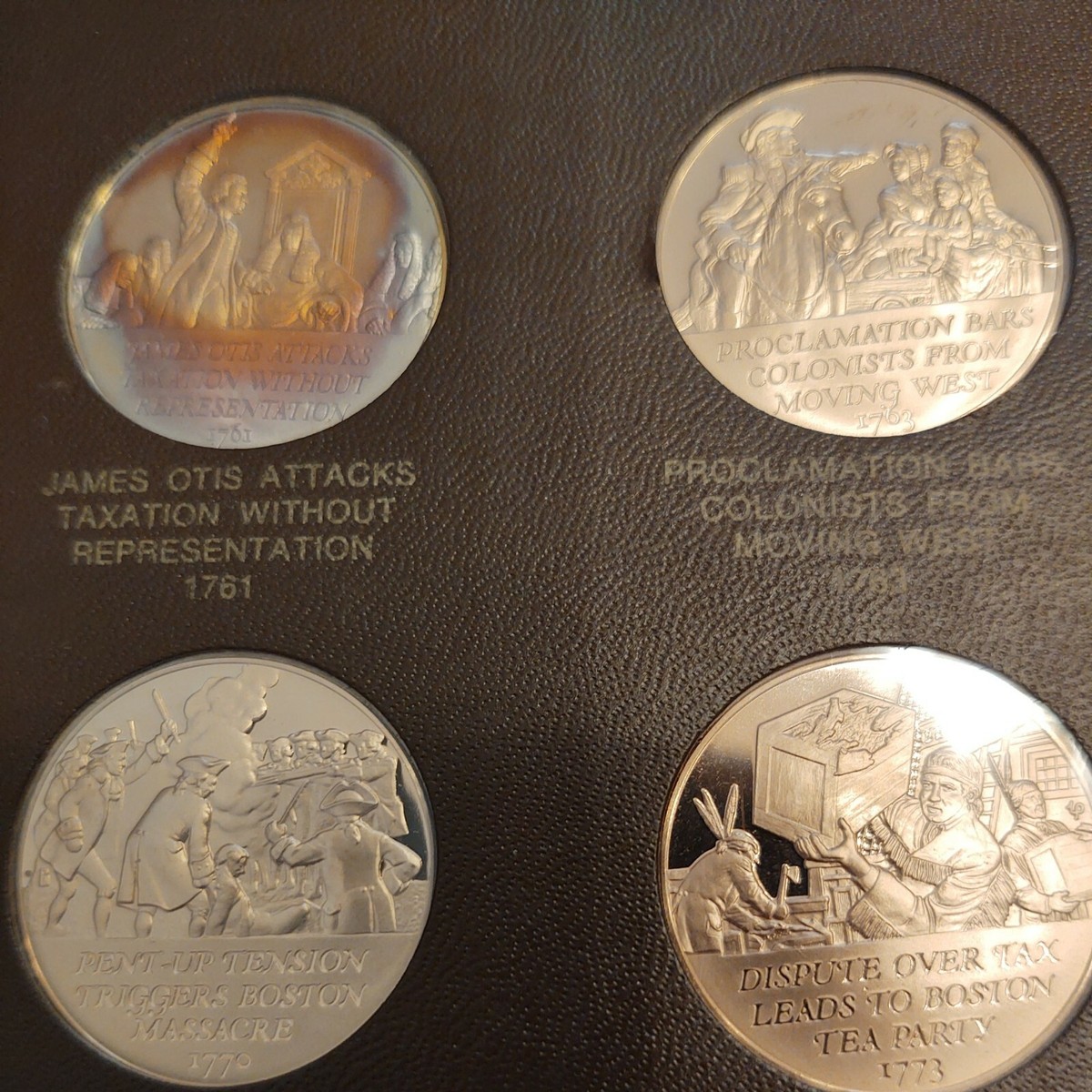 THE FRANKLIN MINT HISTORY OF THE AMERICAN REVOLUTION, first