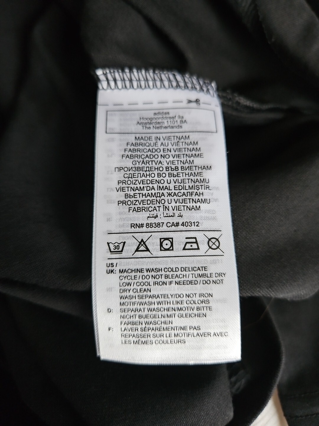 adidas Hoodie Mens Size L thumbnail 4