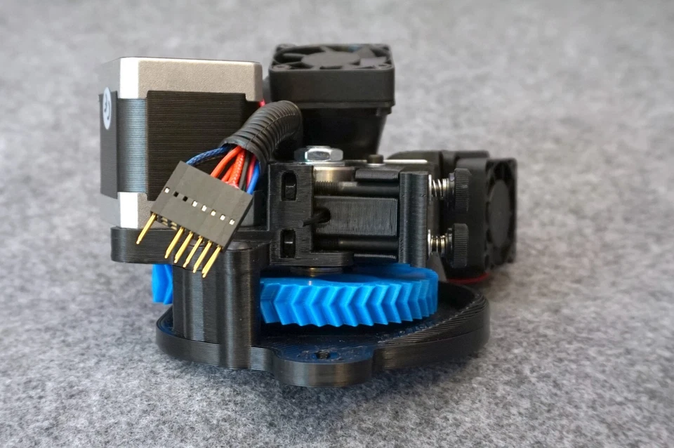 Cabezal de herramienta extrusora única LulzBot TAZ 5 1,75 mm boquilla de 0,5 mm, plug and play Foto 4 de 4