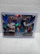 2021 Panini Playoff - Thunder & Lightning Silver #TL-4 Tom Brady, Rob Gronkowski