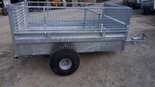 Single axle ATV trailer. 7x4 sheep trailer. Use with Honda Kawasaki Suzuki £1275