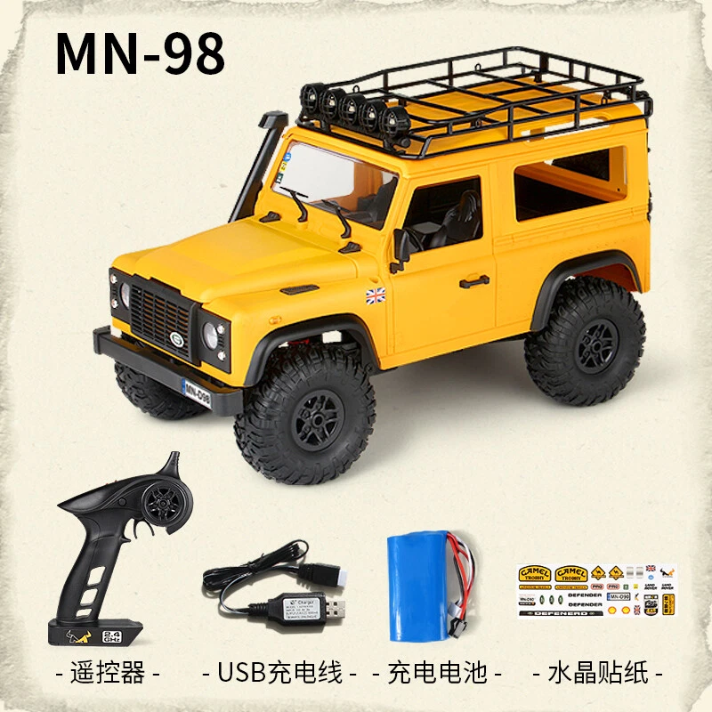 MN 98 2.4G 1/12 4WD RTR Crawler RC Auto Offroad Land Rover Fahrzeug - Bild 4 von 4