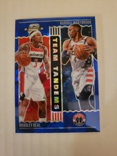 2020-21 Panini Contenders Optic Team Tandem Blue Cracked Ice #10 Beal/Westbrook