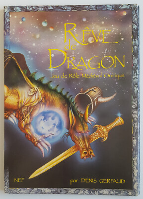 REVE DE DRAGON JEU DE ROLE FANTASY ROLEPLAYING GAME NEF FRENCH RARE