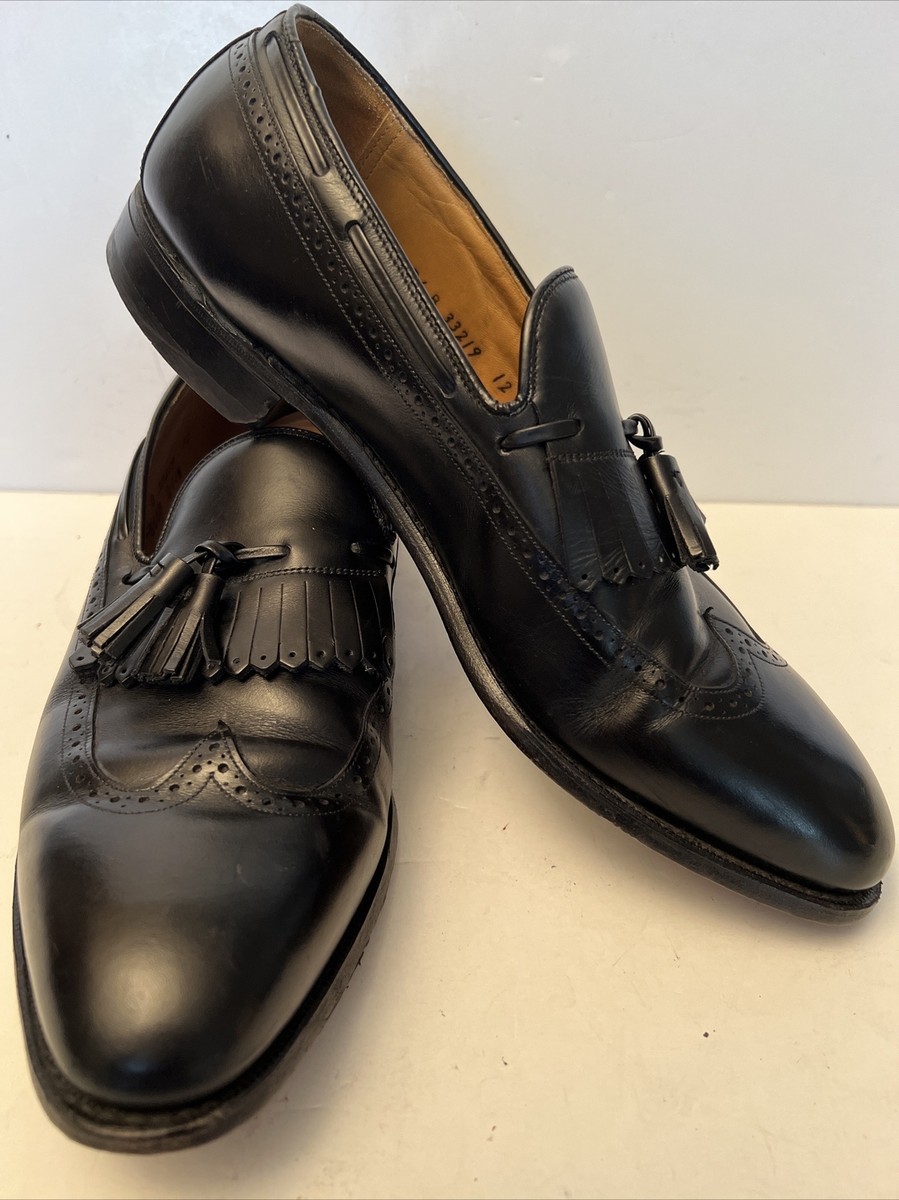 Johnston & Murphy Aristocraft Wingtip Kiltie Tassel Loafr 