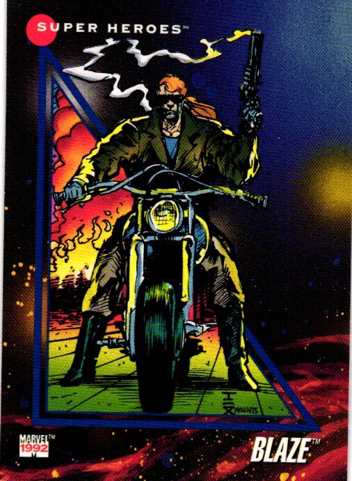1992 Impel Marvel Universe #44 Blaze