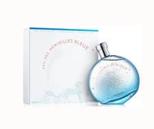 美品　HERMÈS 　eau des merveilles bleue 香水 Hermes - Eau Des Merveilles Bleu EDT For Women 3.4 oz (100ML