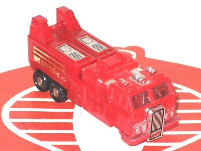 Gobots Action Figure PUMPER Missing Front Wheels