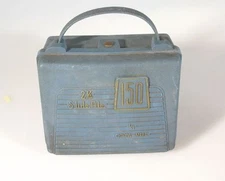 MEDIUM FORMAT 2-1/4  SLIDE FILE  CASE W/ 20 VINTAGE SLIDES