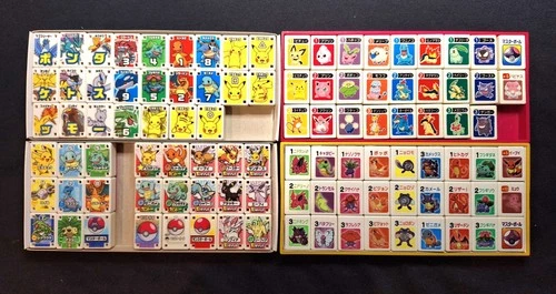 Pokemon TOMY Ponjan Mahjong Tiles Mini Vintage Japanese Board Game Toy Rare