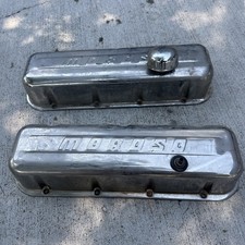 Moroso Stamped Chrome Valve Covers Big Block Chevy Moroso Stamped Chrome Valve Covers Big Block Chevy