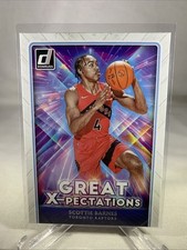 2021-22 Donruss Basketball Scottie Barnes Great X-Pectations #11 Raptors RC