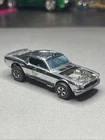 Hot Wheels Redline, Mustang Boss Hoss, Chrome, Brown Inter., Hong Kong, Club Car