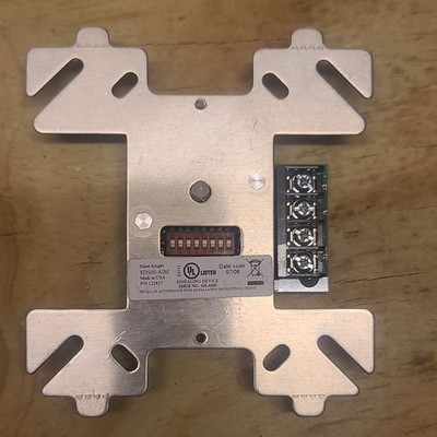 Silent Knight SD500-AIM Addressable Input Module.