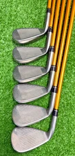 Walter Hagen SB 5 Speed Iron Set 5-PW / Regular Graphite NEW GRIPS / VGC /sa6587
