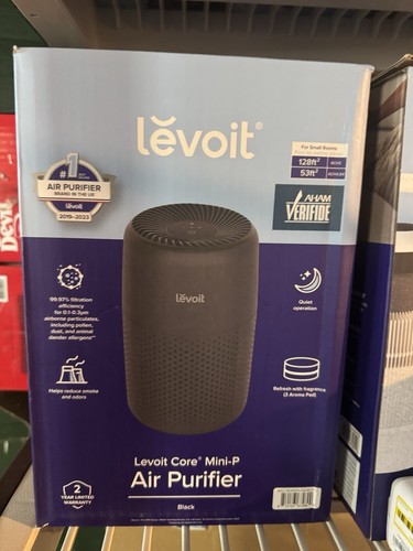 Levoit Core Mini Air Purifier Black New Ships Fast - Picture 5 of 5