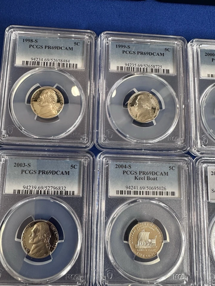 20 Nickle Set From PCGS PR69DCAM YEAR 1998s To 2015s - Image 3 of 4