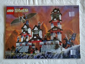 Lego 100% Complete NINJA 6093 Flying Ninja's Fortress Castle. Box. Book. INSURED