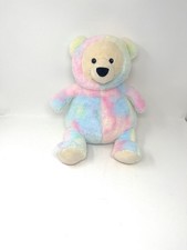 FAO Schwarz Teddy Bear Plush 16   Pastel Rainbow Lights And Sounds