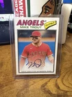 2026 Topps Heritage Mike Trout On Card Auto #ROA-MT