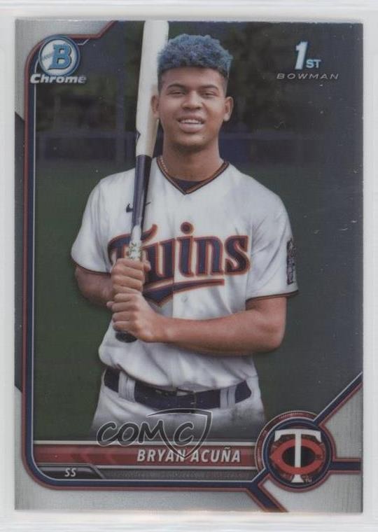 2022 Bowman Chrome Prospects Bryan Acuna Bryan Acuña #BCP-151 4z8