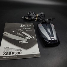 Cobra XRS 9330 Radar Detector Complete