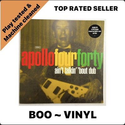 APOLLO FOUR FORTY  - Ain't Talkin' 'Bout Dub : 12'' Vinyl Single Drum N Bass EX