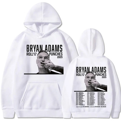 BRYAN ADAMS ROLL WITH THE PUNCHES TOUR 2025 Hoodie S-5XL