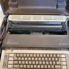 Smith Corona Typewriter Model 1M Memory Correct Electronic Portable Case Tested thumbnail