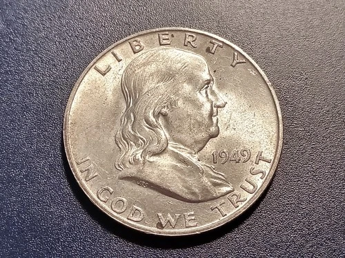 Uncirculated 1949-D Franklin Half Dollar
