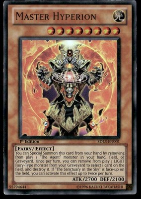 Master Hyperion Structure Deck: Lost Sanctuary SDLS-EN001 Ultra Rare Yugioh  LP | eBay
