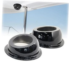 6.5" Angled Speaker Pods, Surface Mount Speaker Enclosures Boxes Painted Black