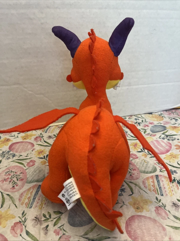 2021 Spin Master PAW PATROL Rescue Knights SPARKS THE Dragon Plush Stuffed Toy - Image 3 of 4