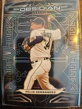 2023 Panini Chronicles Obsidian Felix Hernandez #40