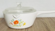 Rare Vintage Corning Ware P-89-B Wildflower S...
