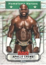 2019 Topps WWE RAW Hometown Heroes Insert Wrestling Cards Pick from List