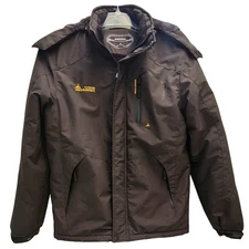 Moerdeng Oscillator Series Sport Zip Hooded Fur-lined Coat