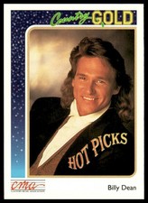 Billy Dean Hot Picks 1992 Sterling Country Gold #4 Music Trading Card CMA