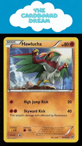 Hawlucha XY - BREAKthrough #87/162 NON-HOLO Rare Pokemon Card