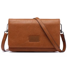 Stylish RFID Crossbody Bags for Women - Multi-Function Wallet & Phone Purse