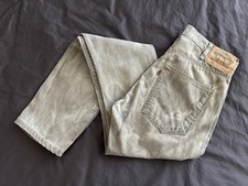 Levi's LVC 1969 605 Big E Orange Tab Gray Acid Wash Jeans 30x32 Talon 42