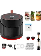 Mason Jar Vacuum Sealer,Electric Mason Jar Sealer Vacuum 